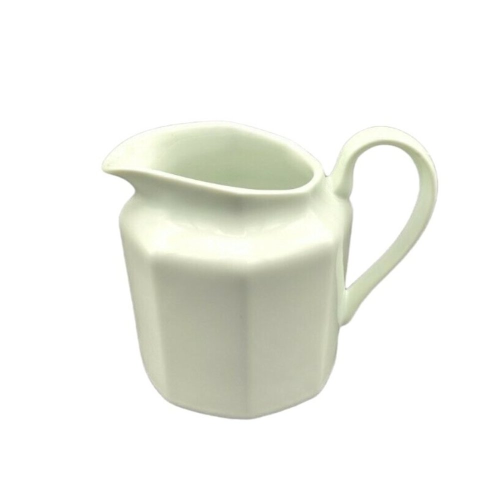 Fitz and Floyd Octagonal Creamer Mint Sherbet Vintage 1978 Japan Fine China